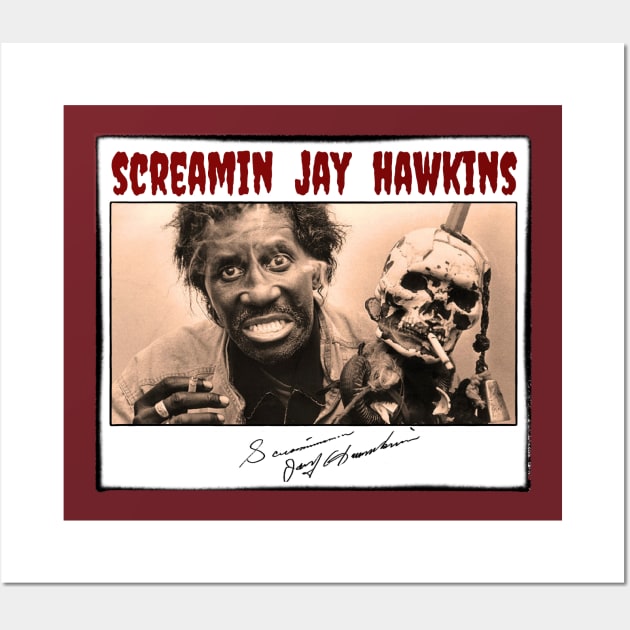 screamin' jay Wall Art by RisingAboveBedlam